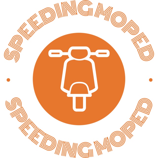 Speeding Moped