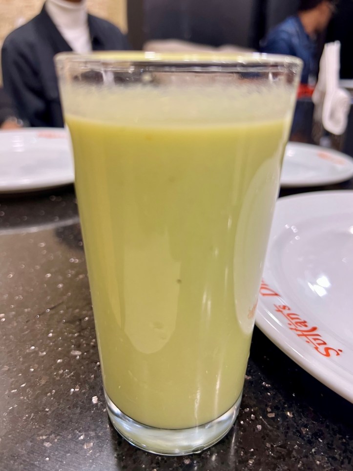 Borhani served in a glass at Sutlan's Dine Restaurant
