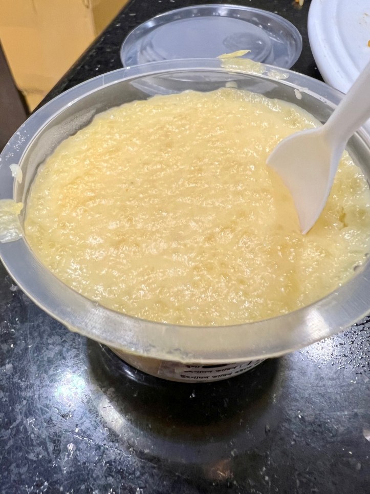 Firni served at Sultan's Dine Restaurant