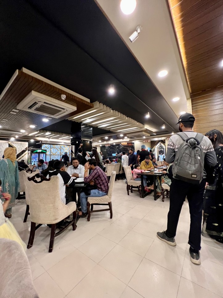 Interior of Sultan's Dine Restaurant