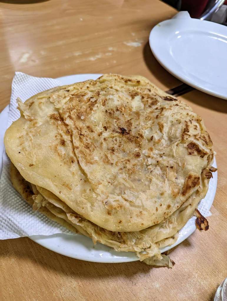 Normal parata from Star Kabab in Dhanmondi, Dhaka.