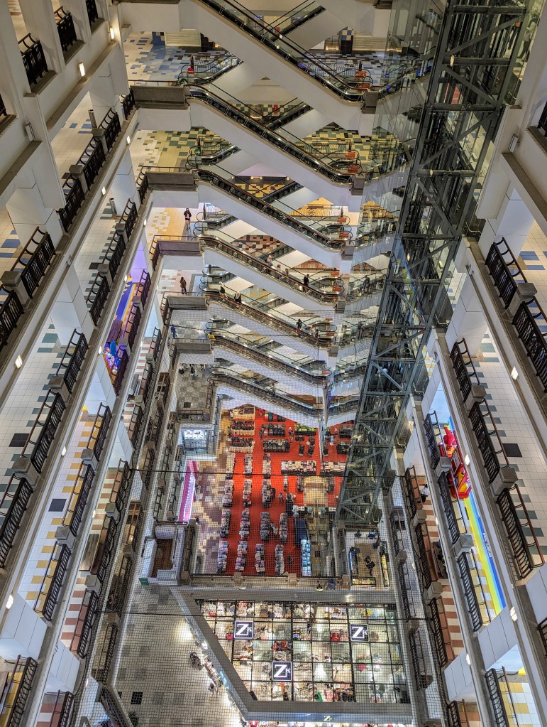 Inside Berjaya Times Square in KL