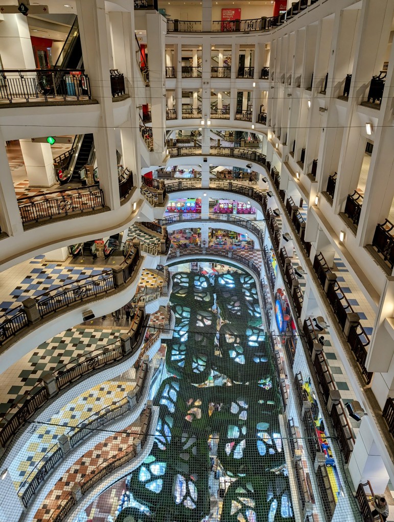 Berjaya Times Square multi-level shopping comples