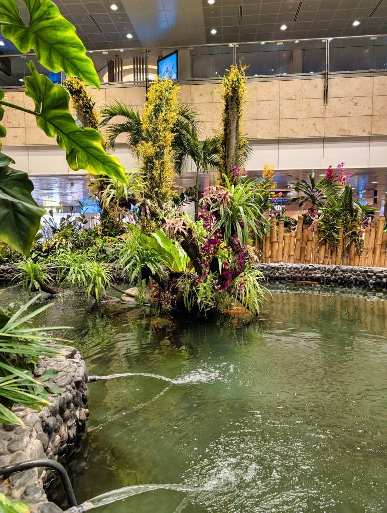 Enchanted Garden view in Terminal 2 of Singapore Changi Airport Singapore Changi Airport Enchanted Garden located in Terminal 2