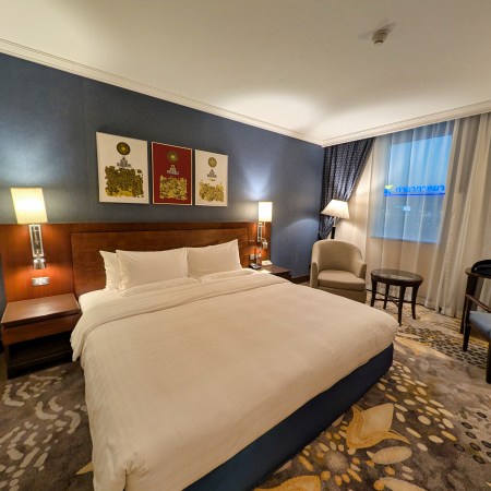 Room at Hyatt Regency Hotel Suvarnabhumi Airport Bangkok