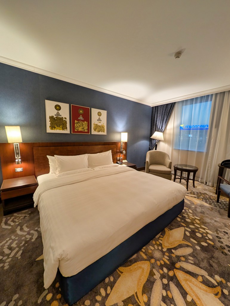 Room at Hyatt Regency Hotel Suvarnabhumi Airport Bangkok