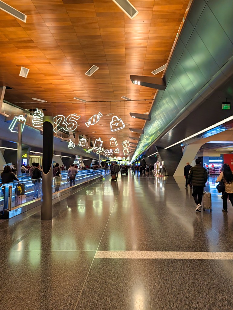 View of Doha Hamad International Airport 