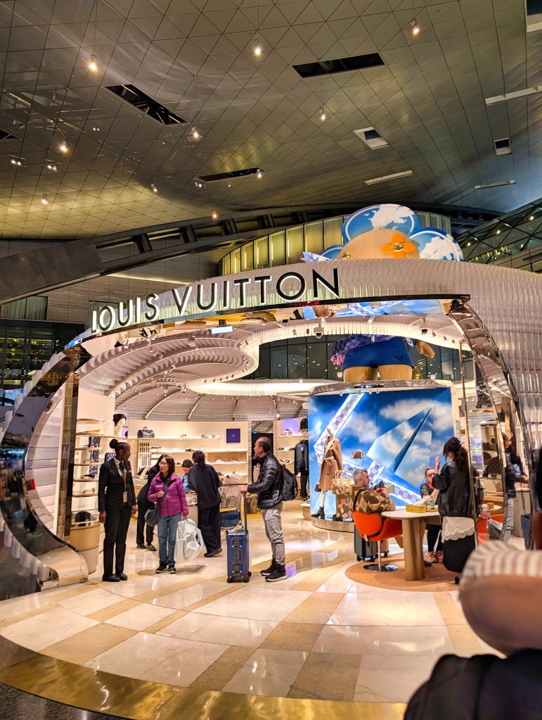 Louis Vuitton store at Doha Hamad International Airport