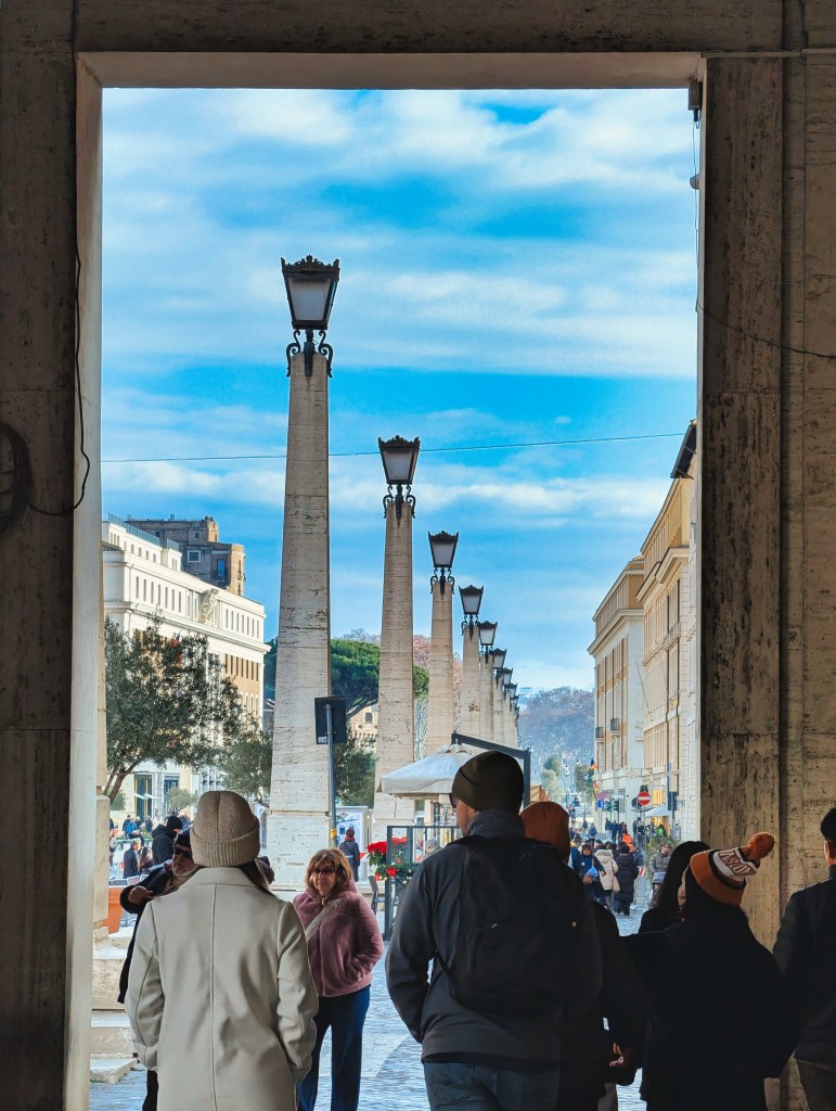 Via Della Conciliazione avenue in Vatican City