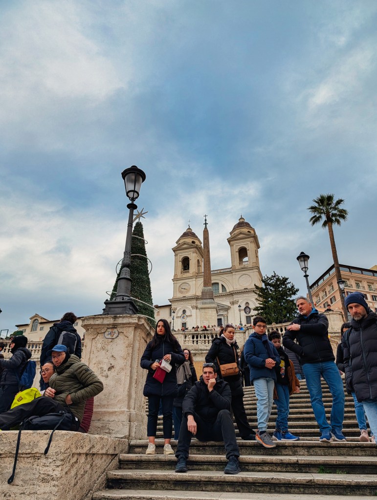 Spanish Steps in Rome, Italy.